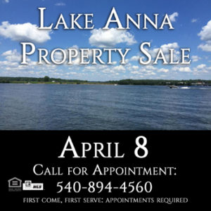Lake Anna Property Sale
